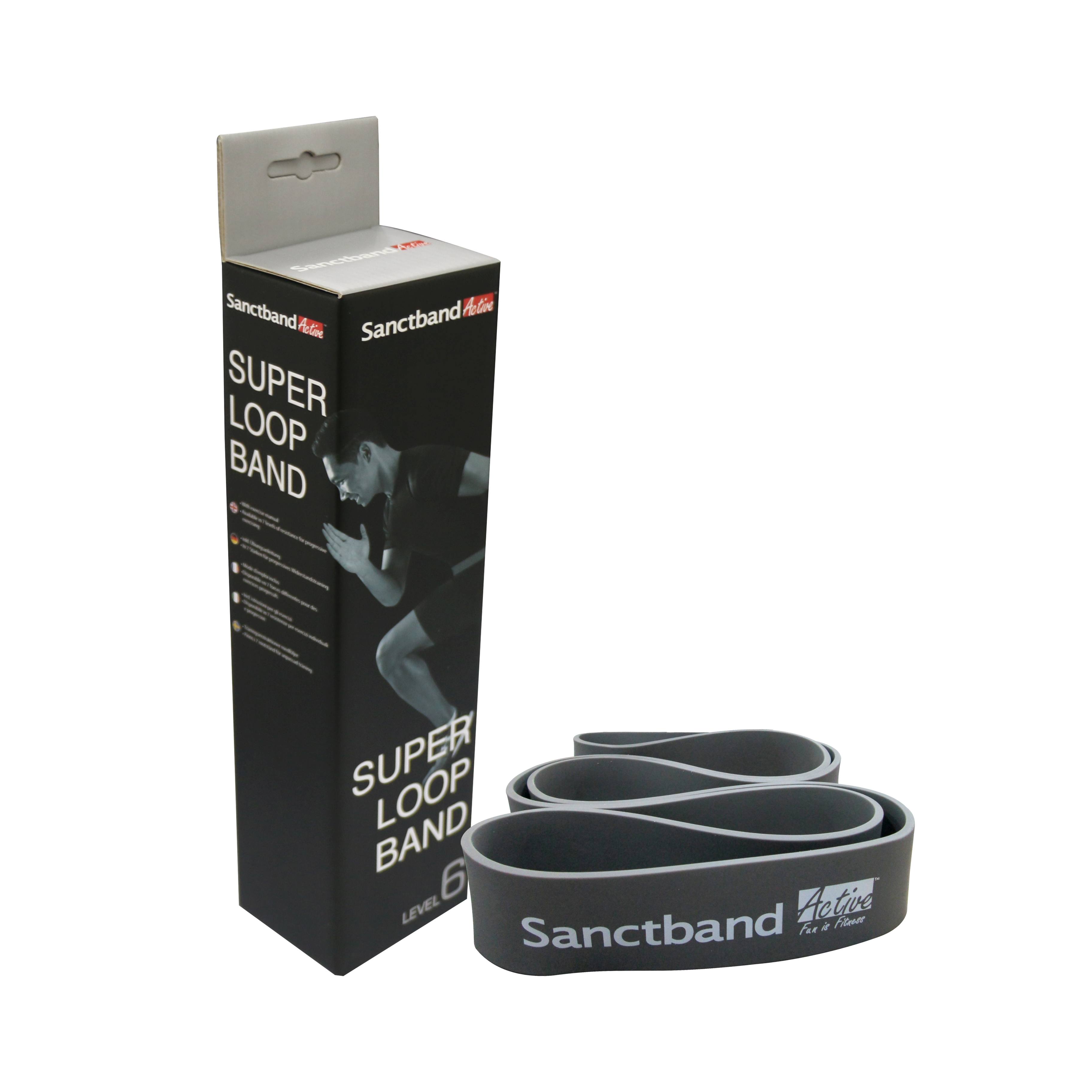 Sanctband Active Super-Loop Fitnessband | extrem stark | 208 cm Umfang