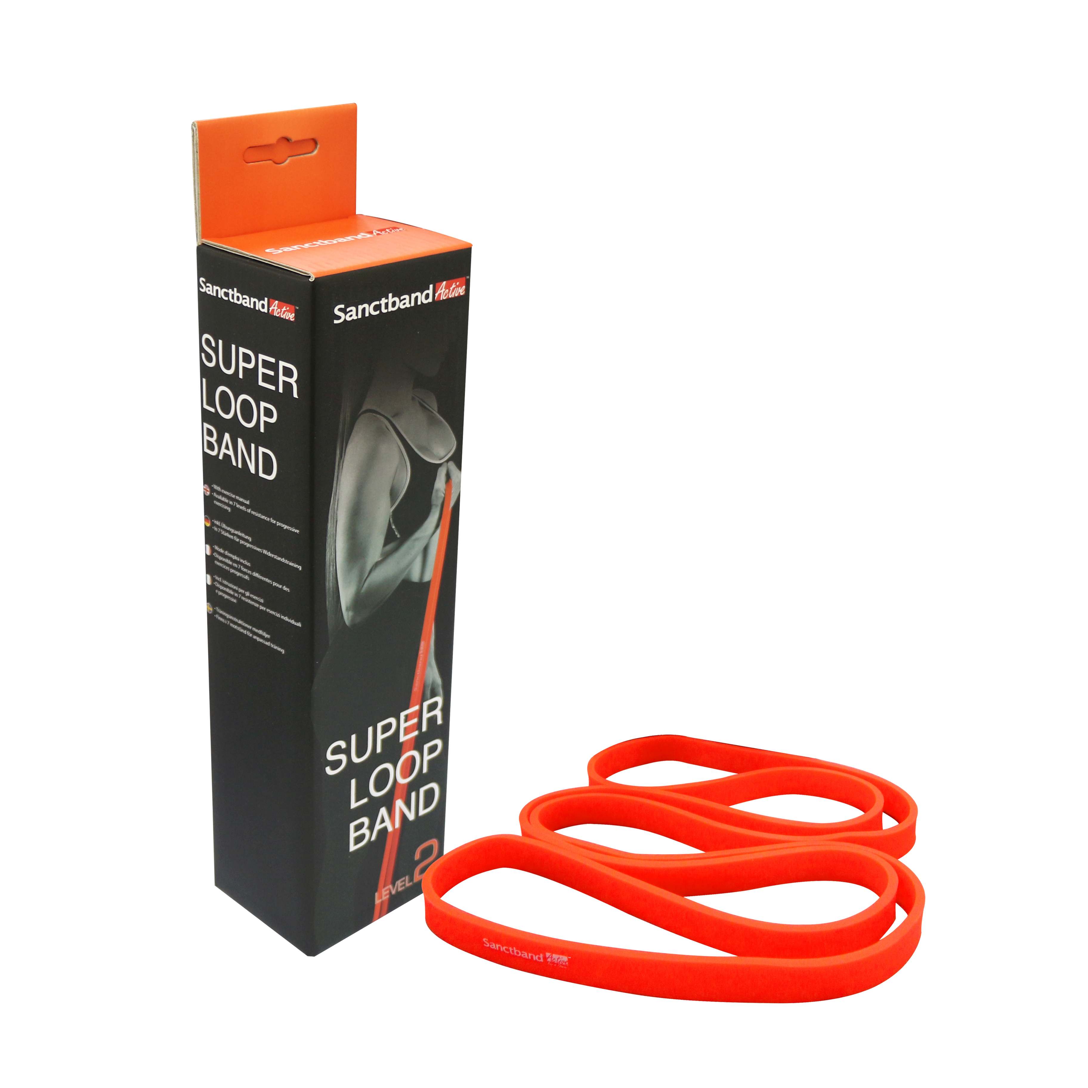 Sanctband Active Super-Loop Fitnessband | mittel | 208 cm Umfang